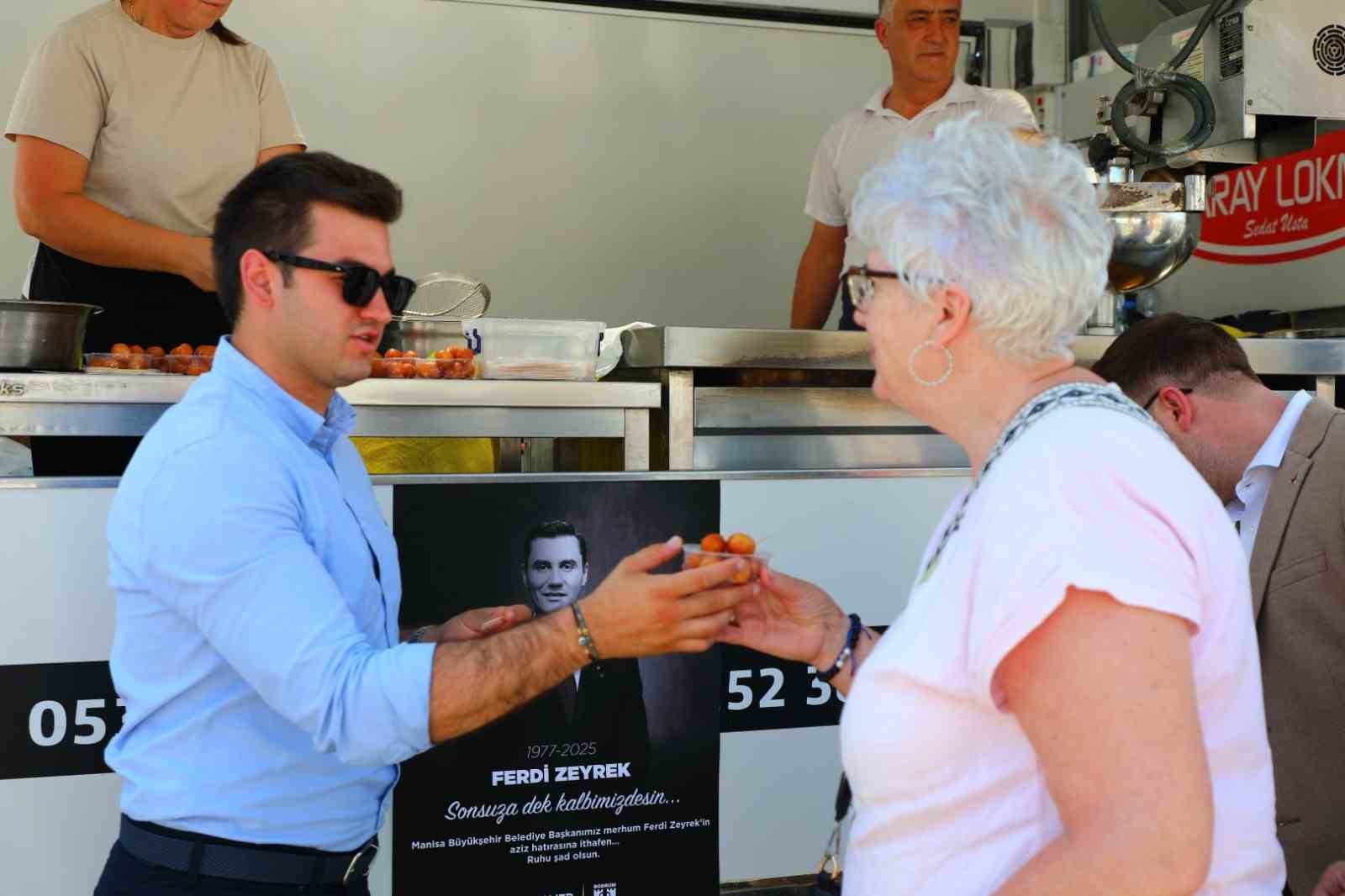 Bodrum’da Ferdi Zeyrek için lokma hayrı 