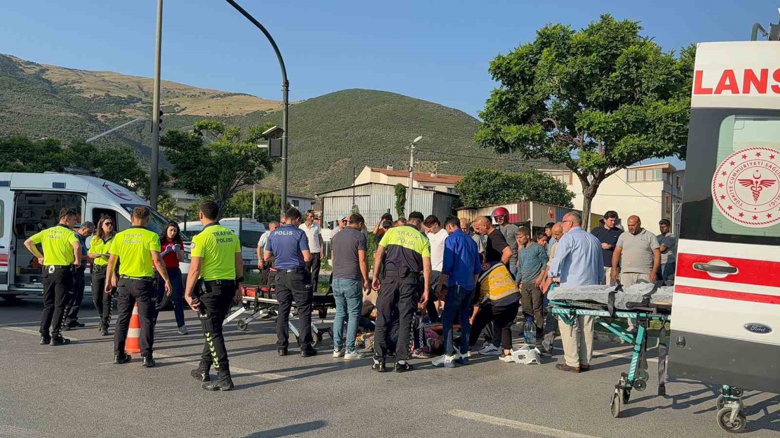 Bursa’da en acı kaza: Anne ve bisikletli kızı ağır yaralandı 