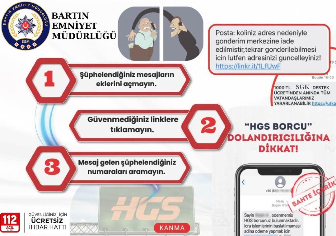 Bartın polisi dolandırıcılara savaş açtı 
