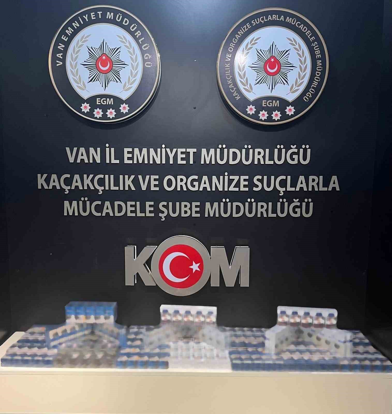 Van’da gümrük kaçakçılığı operasyonu 
