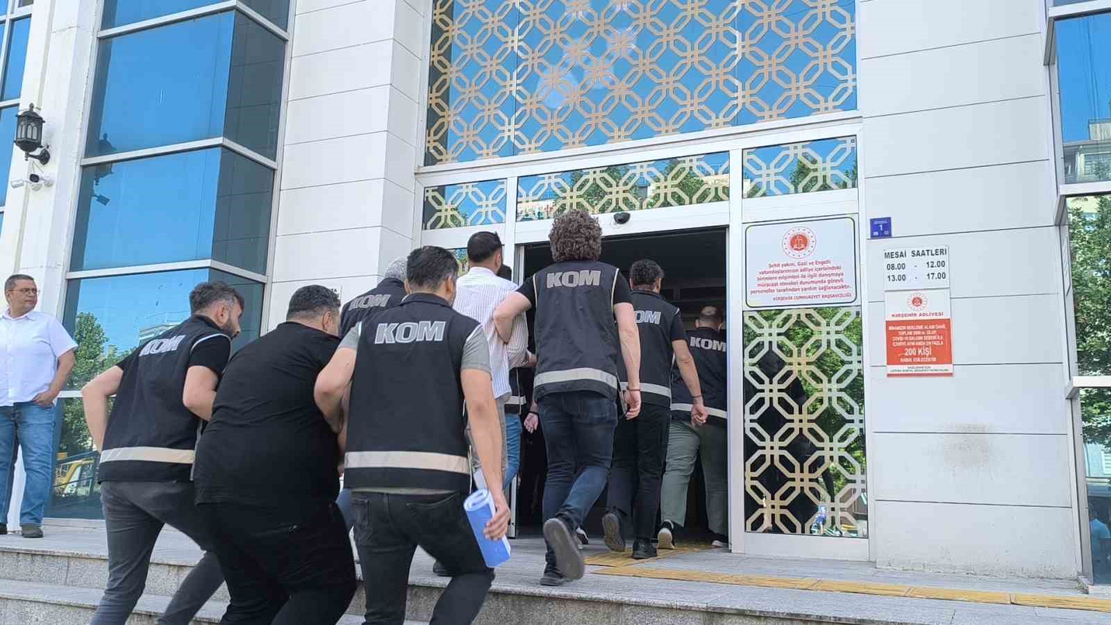 Kırşehir’de ’yağma, tefecilik, dolandırıcılık’ operasyonu 