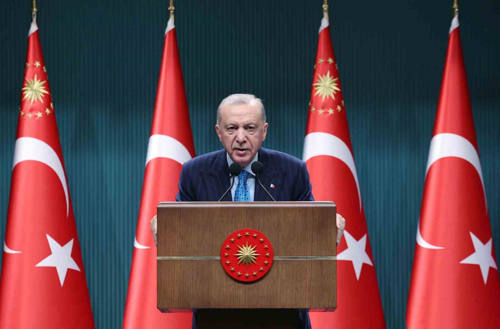 Cumhurbaşkanı Erdoğan: 