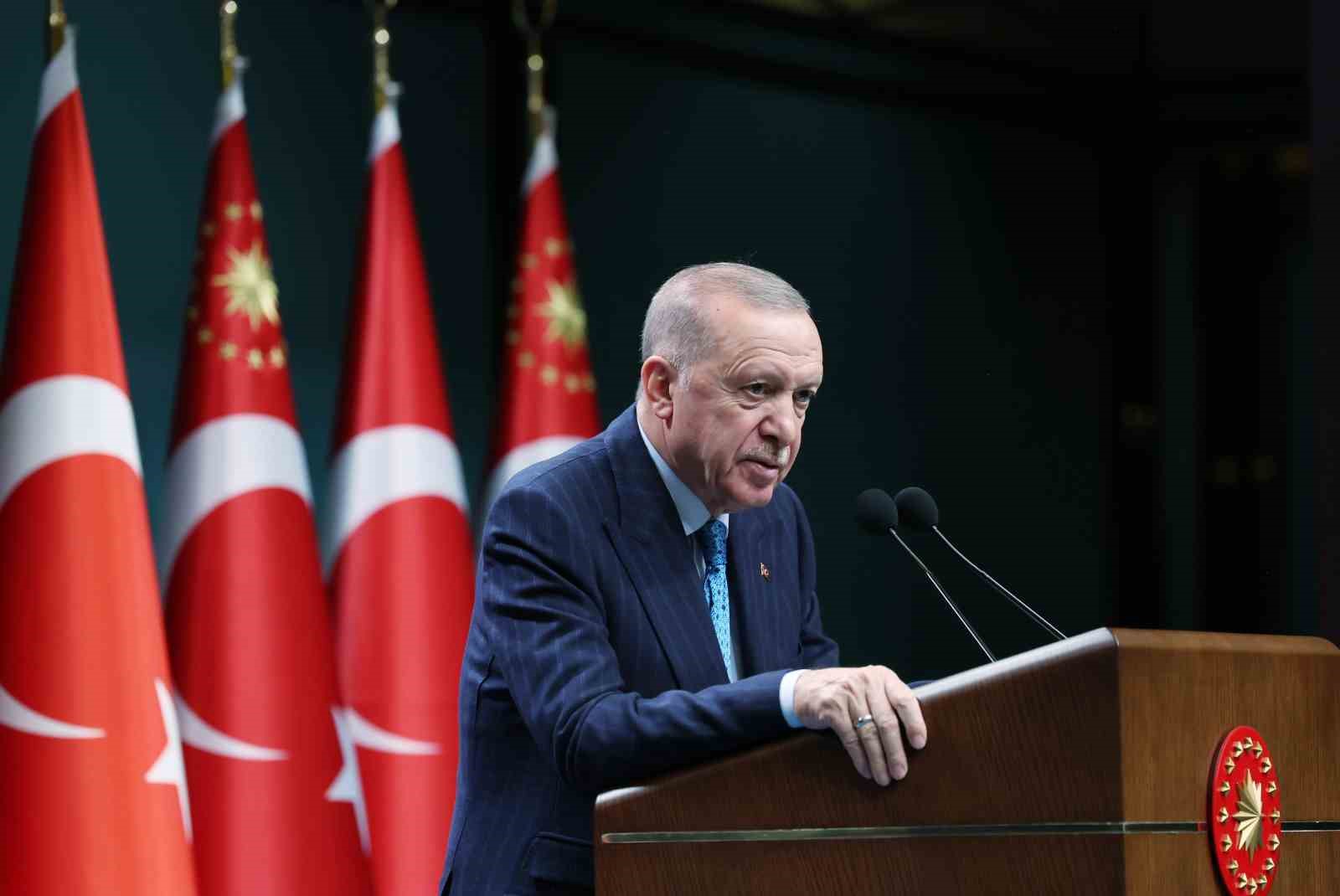 Cumhurbaşkanı Erdoğan: 