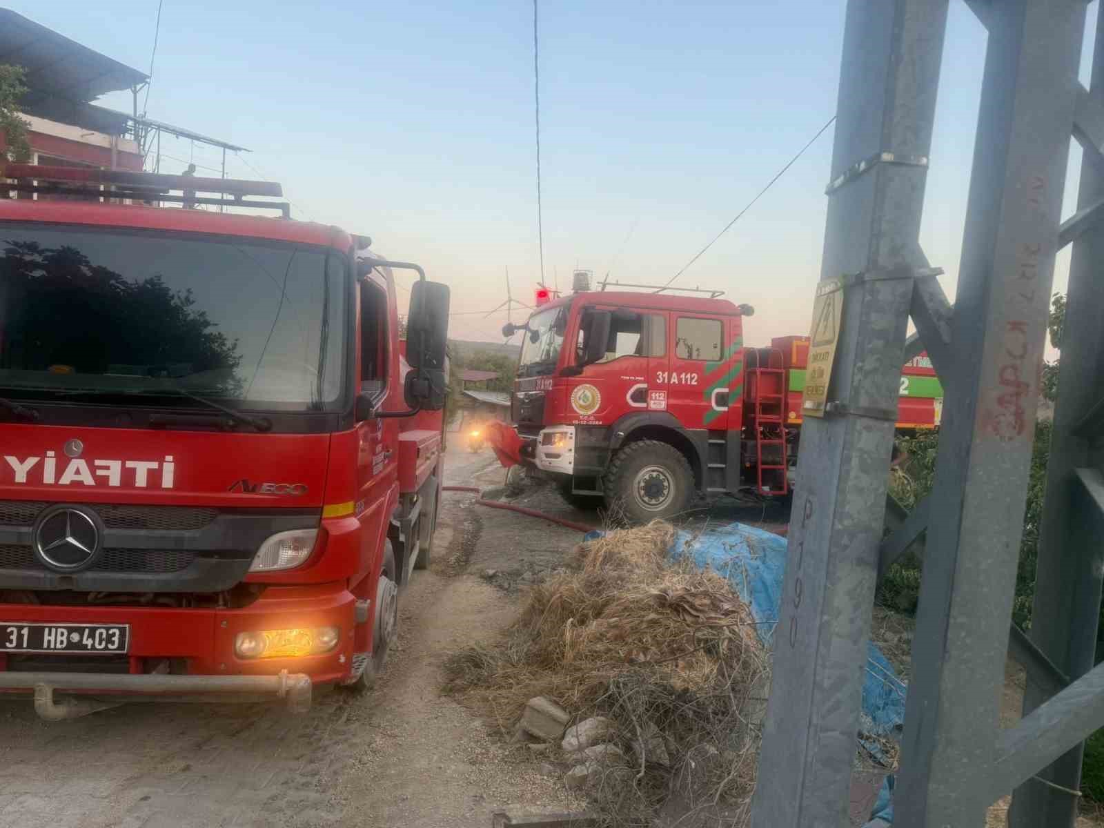 Hatay’da çıkan orman yangını kontrol altına alındı 