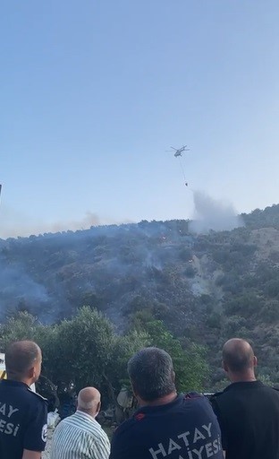 Hatay’da çıkan orman yangını kontrol altına alındı 