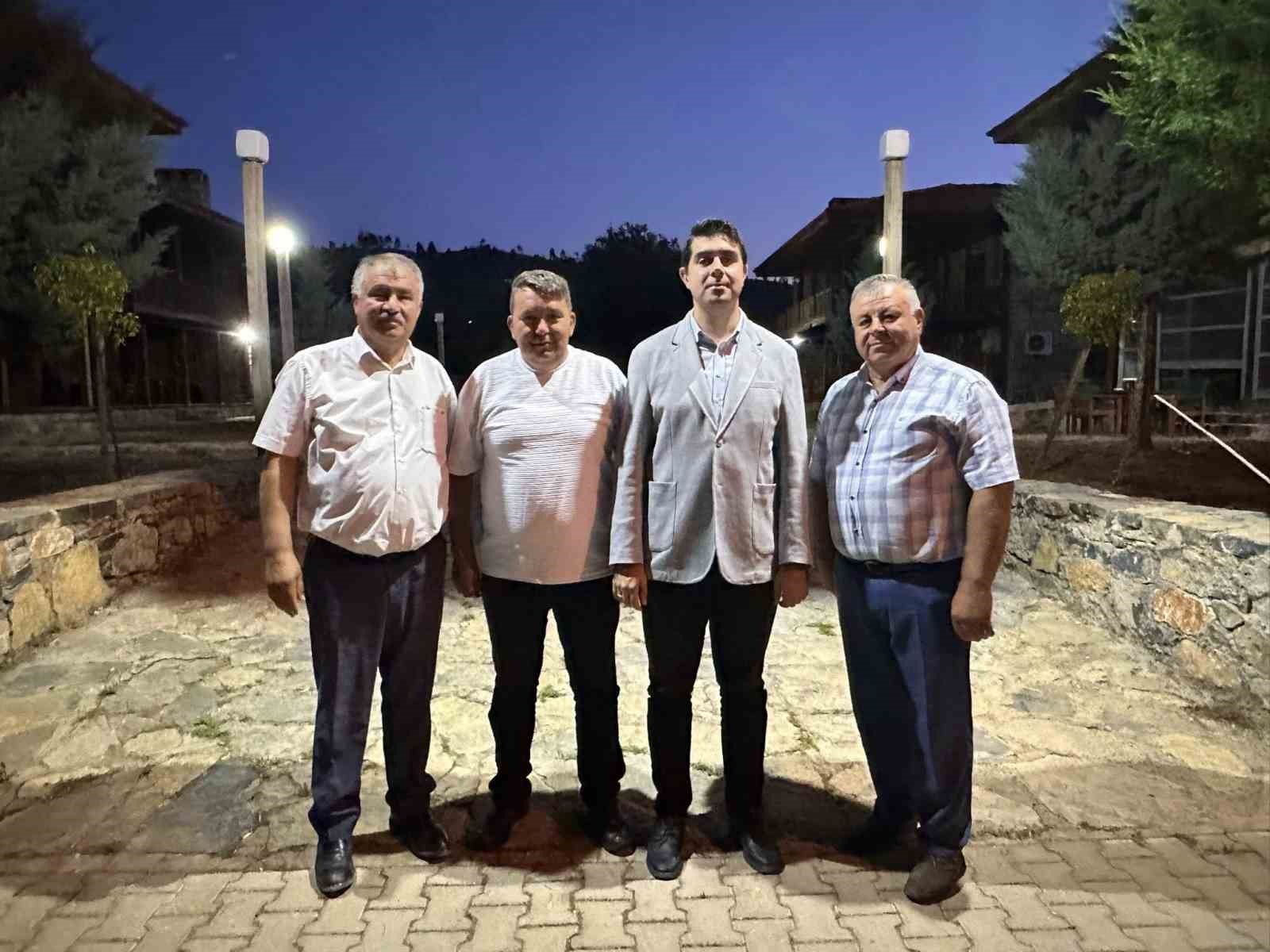 Beyağaç, Kaymakam Güneyli’ye veda etti 