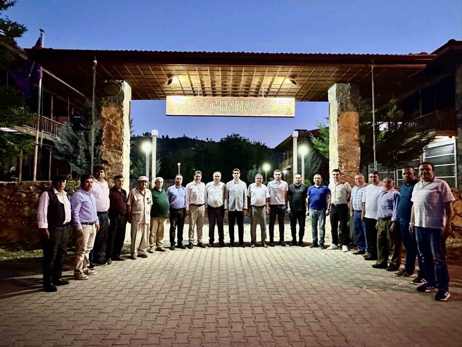 Beyağaç, Kaymakam Güneyli’ye veda etti 