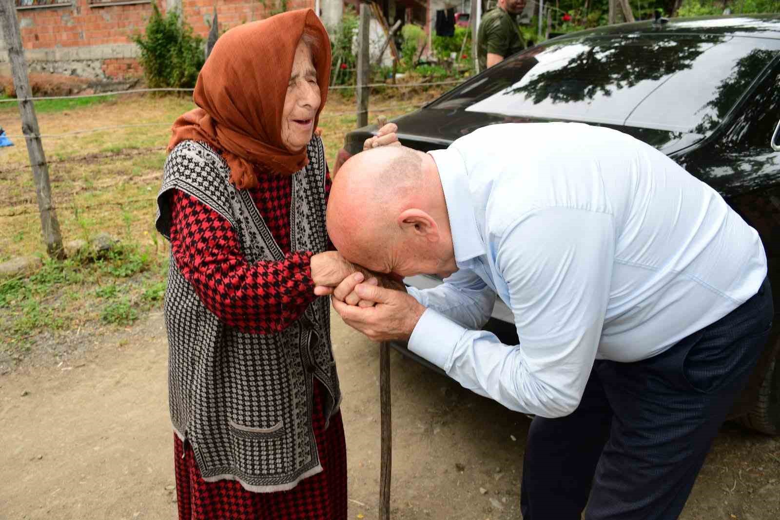 Başkan Kul’dan duygu dolu ziyaretler: Vefa ve sevgi köprüleri kuruldu 