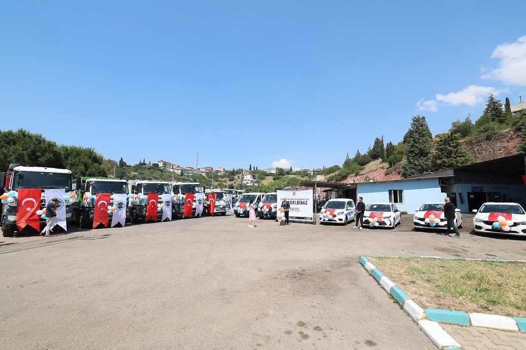 Dilovası’nın yeni araçları tanıtıldı 