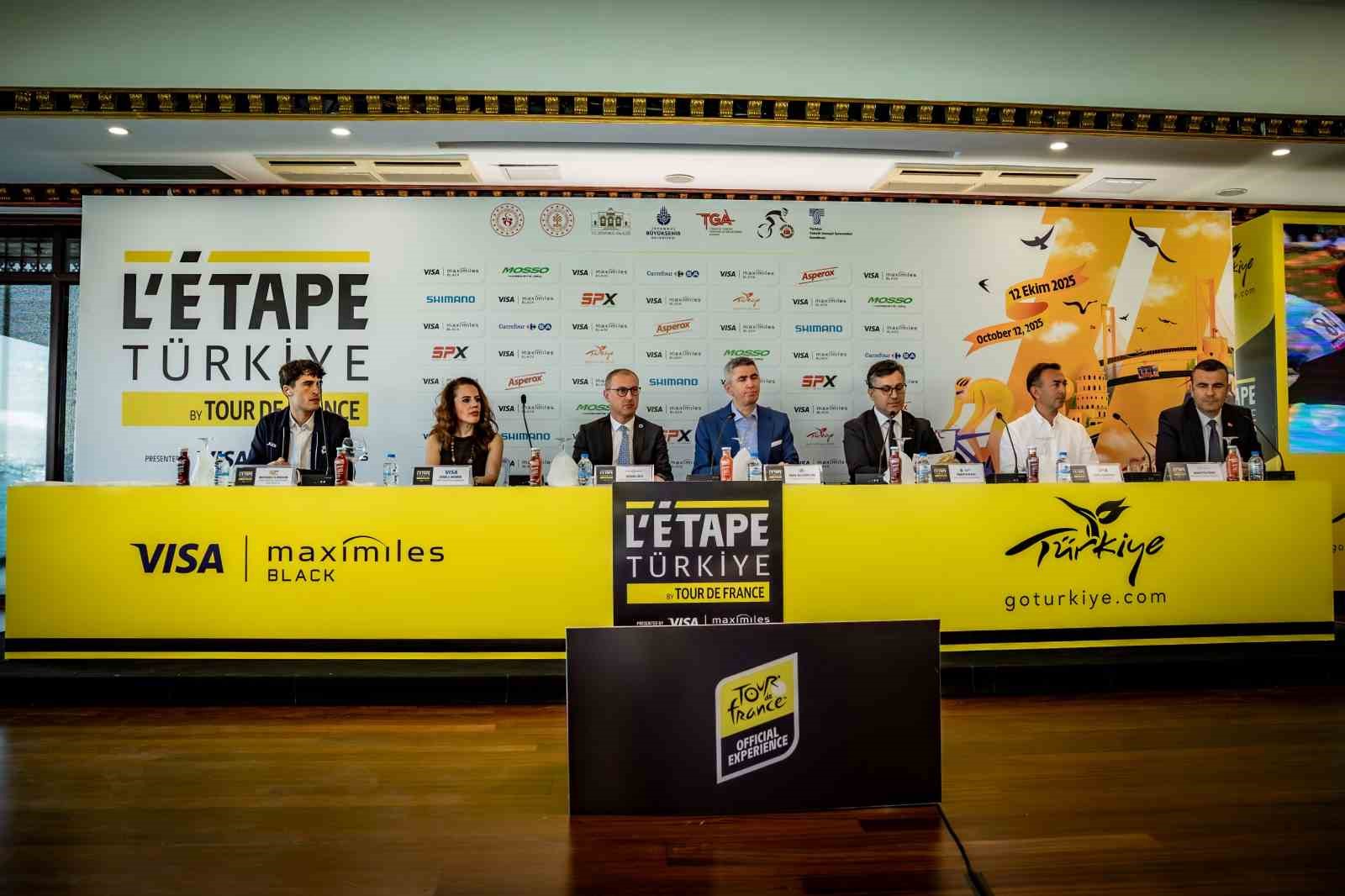 L’Etape Türkiye by Tour de France 2025 yarışının basın lansmanı gerçekleştirildi 