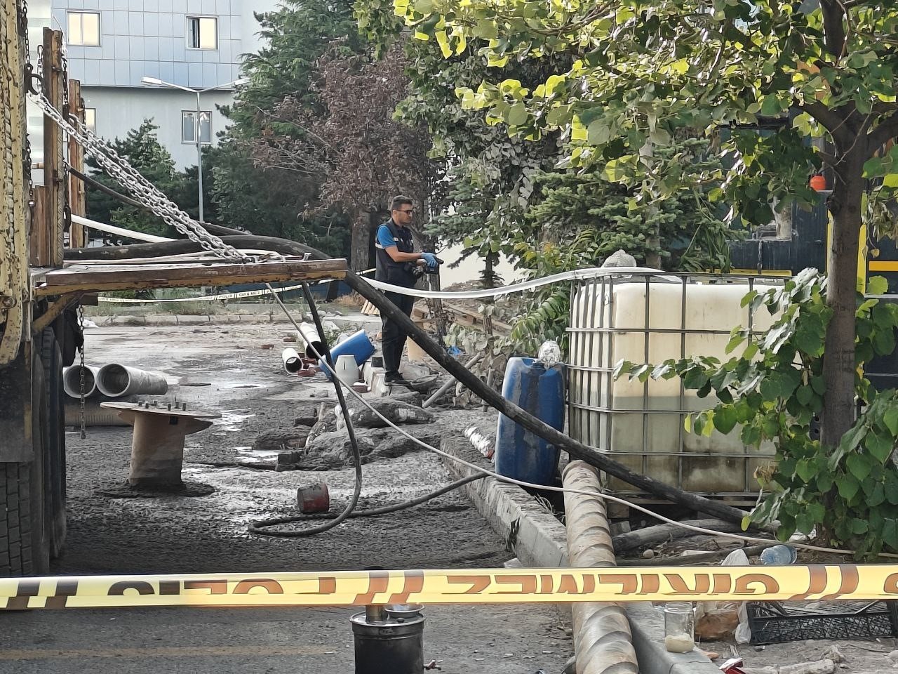 Sondaj kuyusuna düşen işçi hayatını kaybetti 
