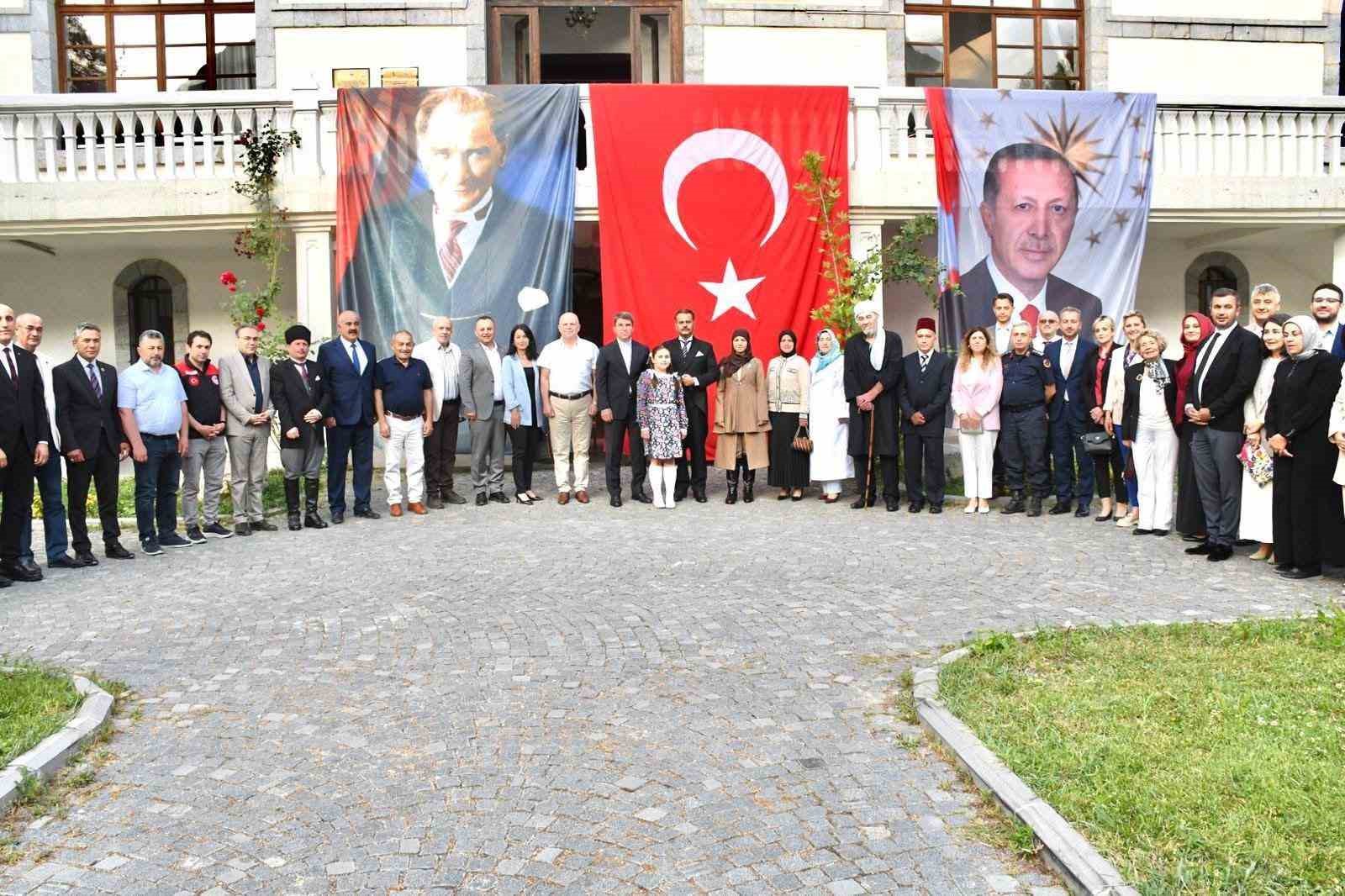 Amasya’daki festivalde ‘Atatürk onur yemeği’ etkinliği düzenlendi 