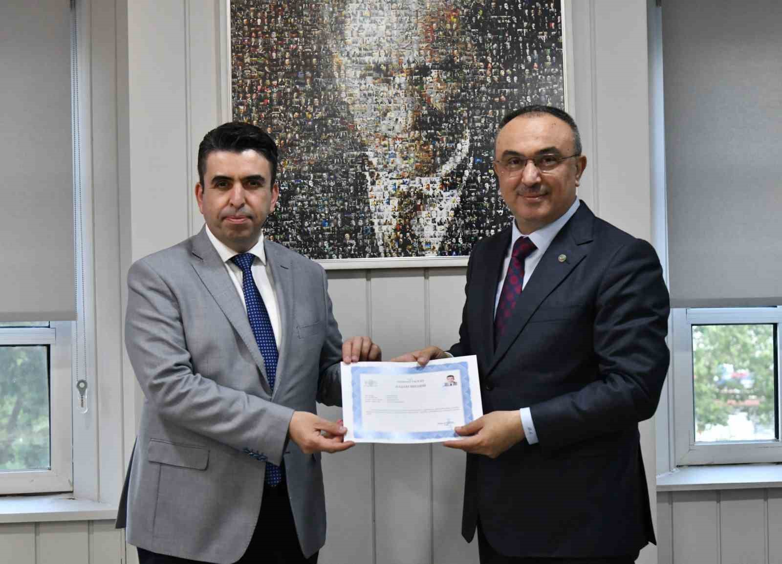 Tekirdağ’da görev yeri değişen kaymakamlara veda programı düzenlendi 