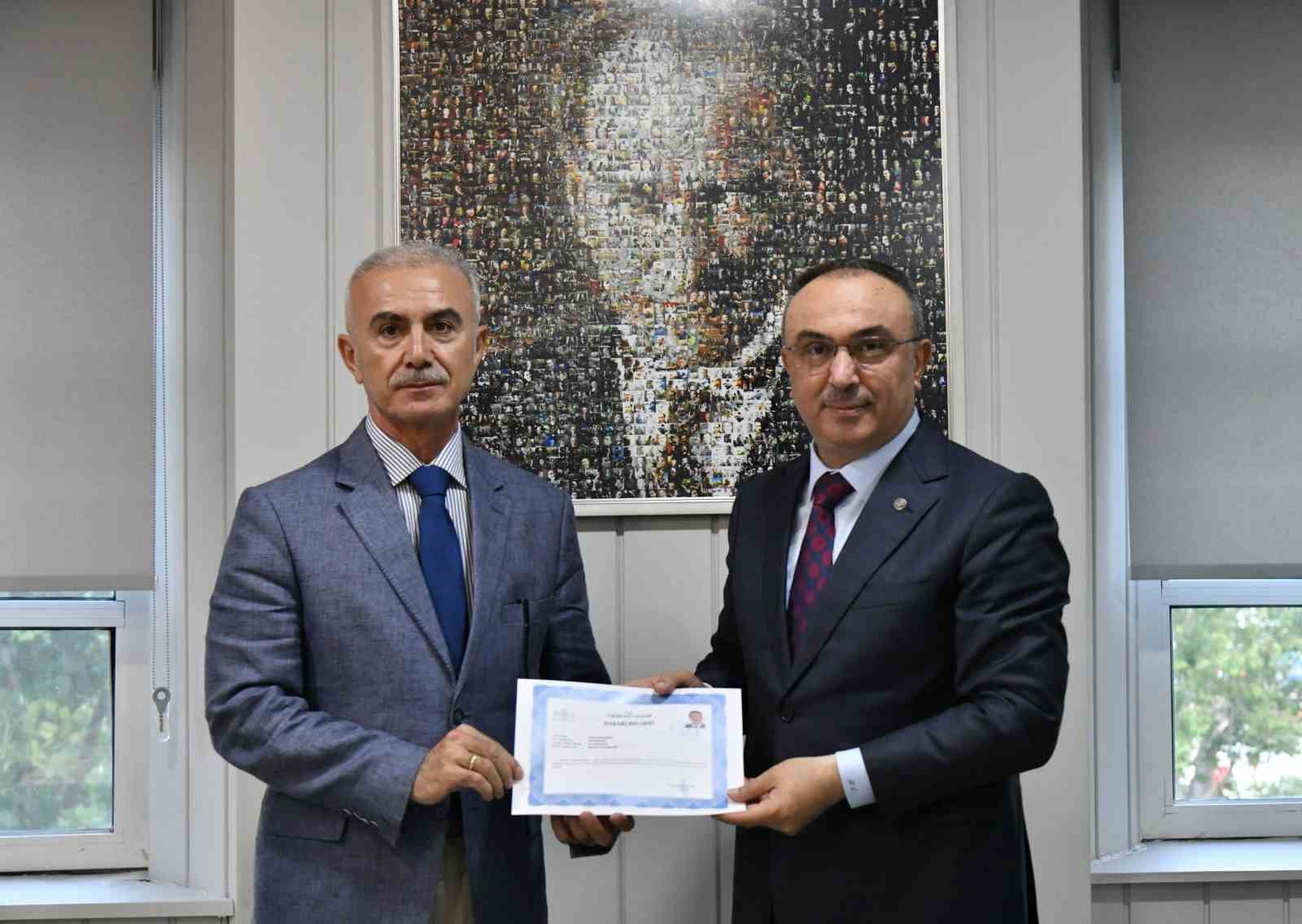 Tekirdağ’da görev yeri değişen kaymakamlara veda programı düzenlendi 