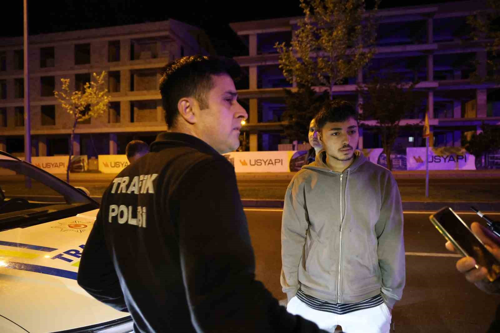 Nevşehir’de alkollü ve ehliyetsiz sürücü kaza yaptı, suçu babasına atmaya çalıştı 