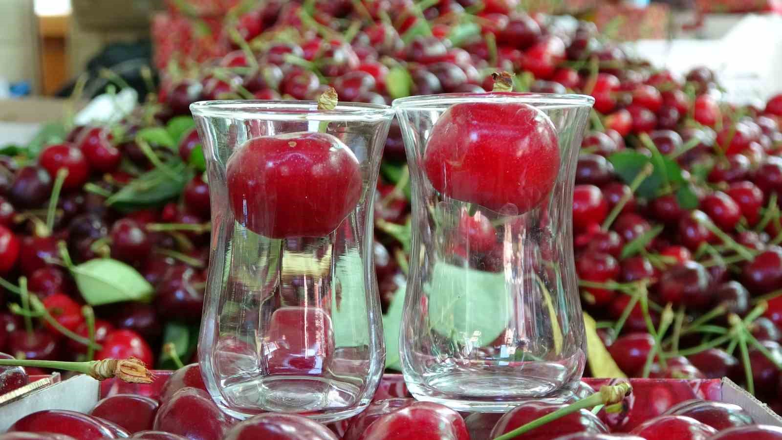 Çanakkale’de bu yıl kirazda 10 bin ton rekolte elde edildi 