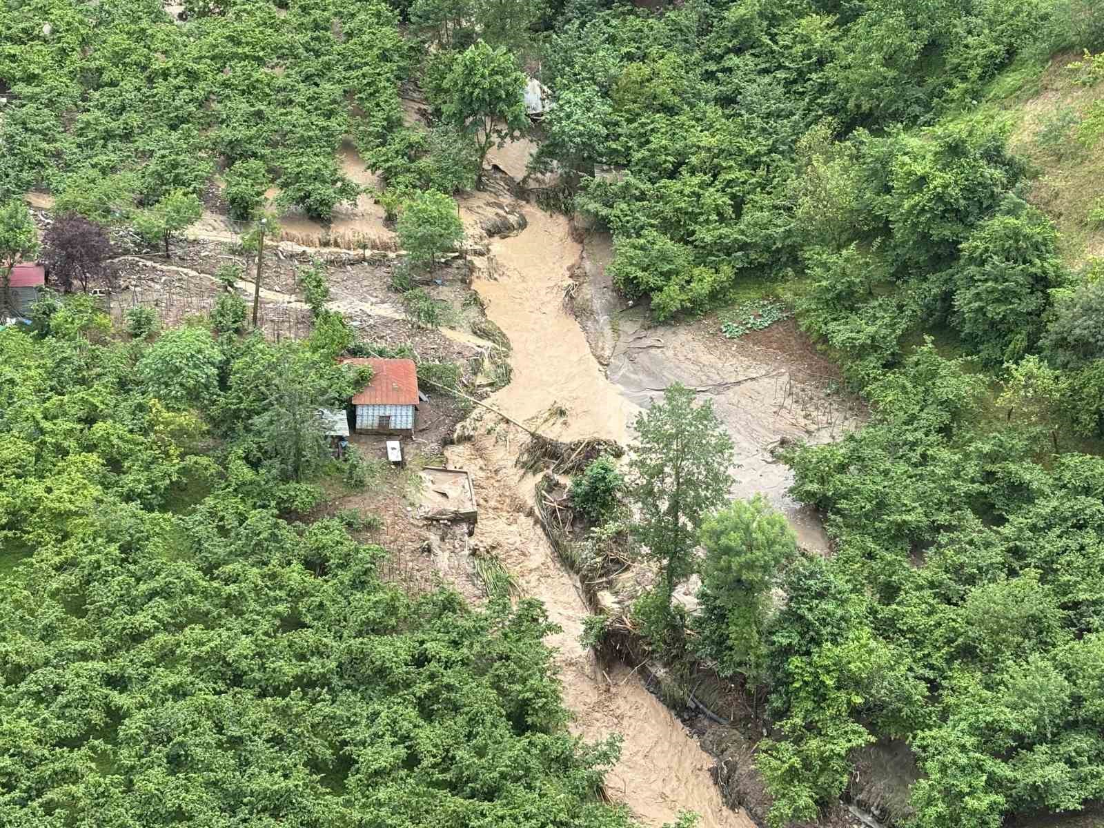 Trabzon’da 450 yapı sel ve heyelan riski altında 