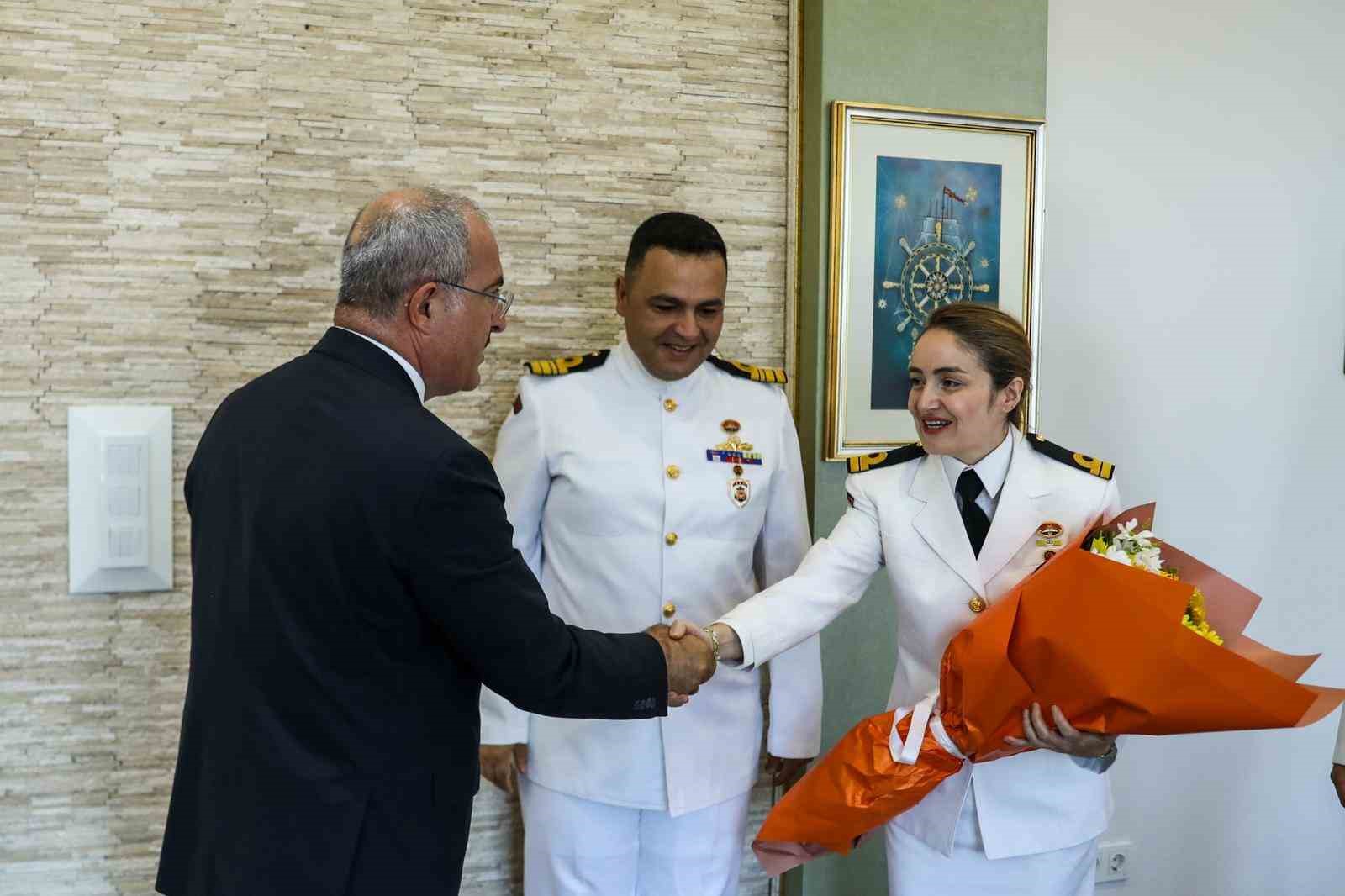 Sahil Güvenlik Komutanlığı’ndan Vali Toraman’a ziyaret 