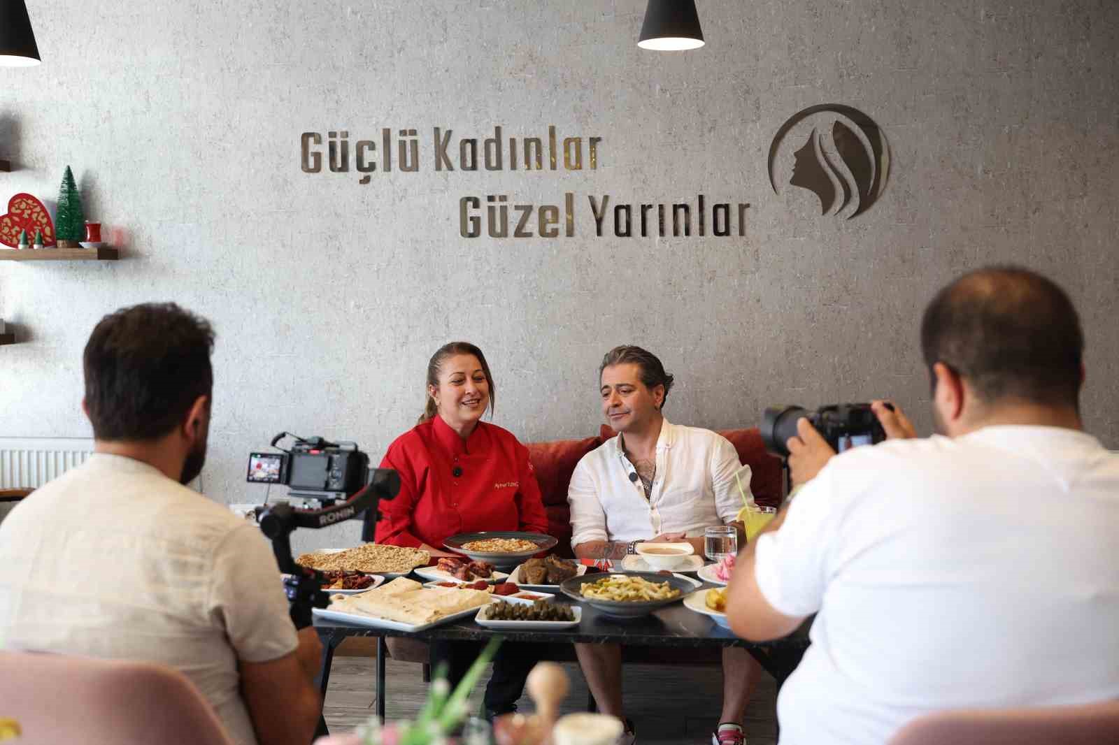 Ünlü Şef Amani, Merkezefendi Kadın Kooperatifi’ne hayran kaldı 