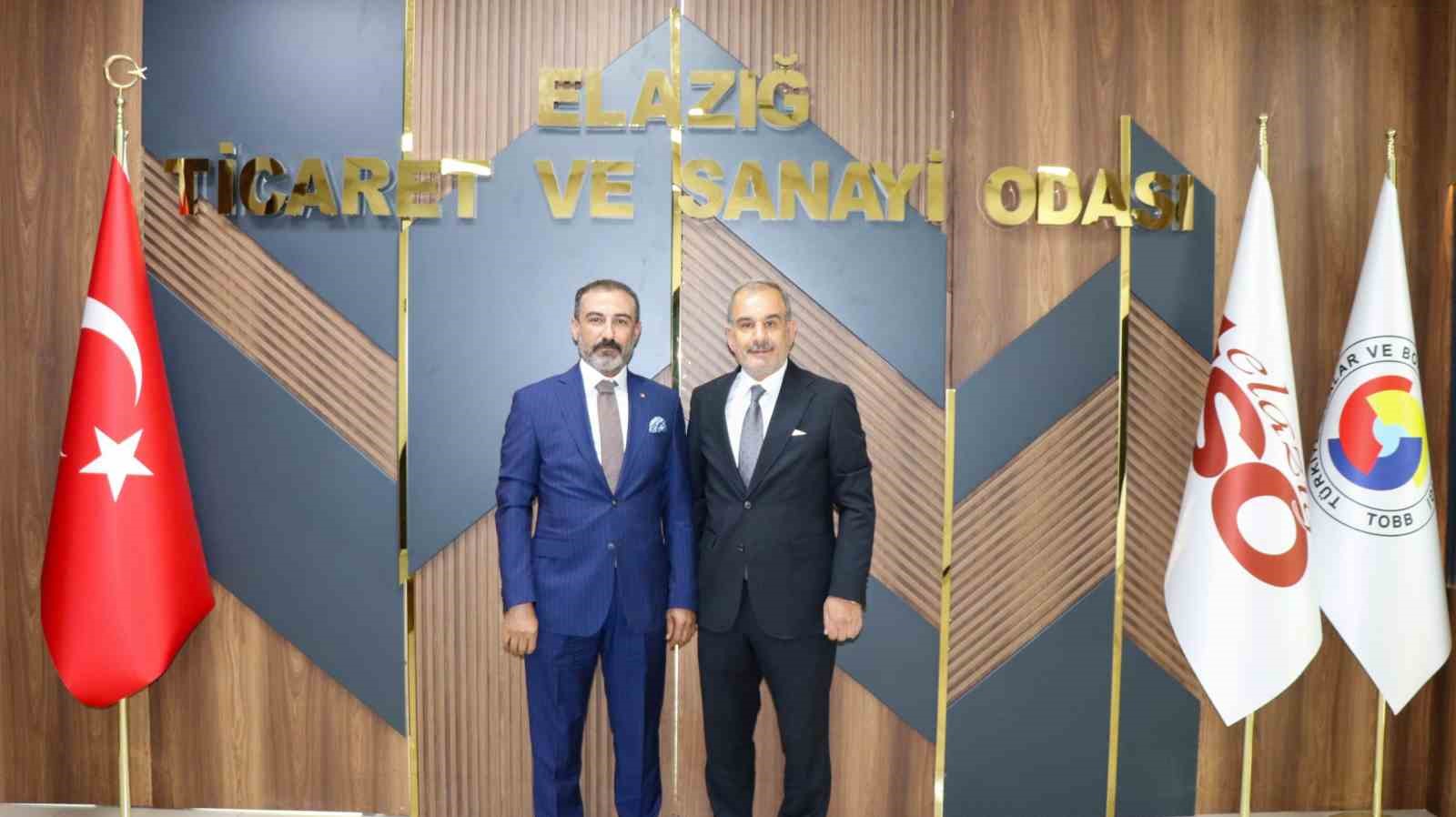 ETSO Başkanı Alan, Gaziantep Ticaret Odası Başkanı Yıldırım’ı ağırladı