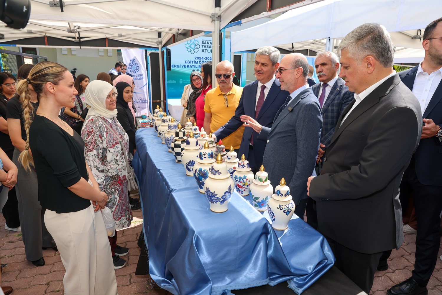 Selçuklu Sanat Tasarım Atölyesi’nden yıl sonu sergisi 