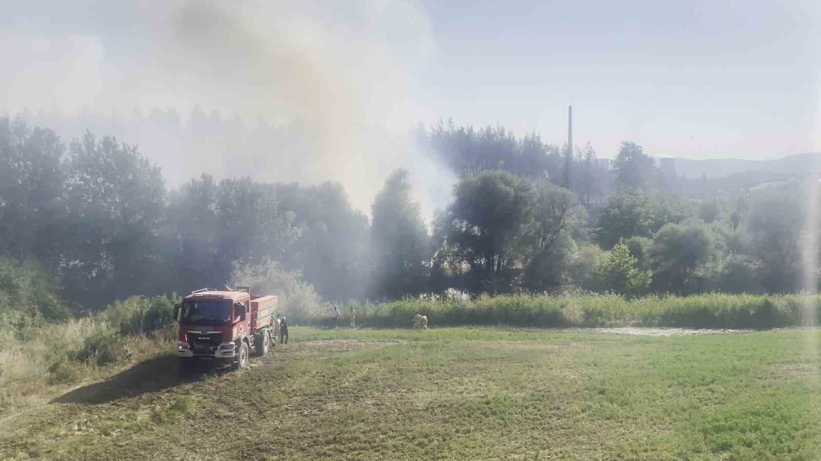Bursa’daki orman yangınına havadan ve karadan müdahale devam ediyor 