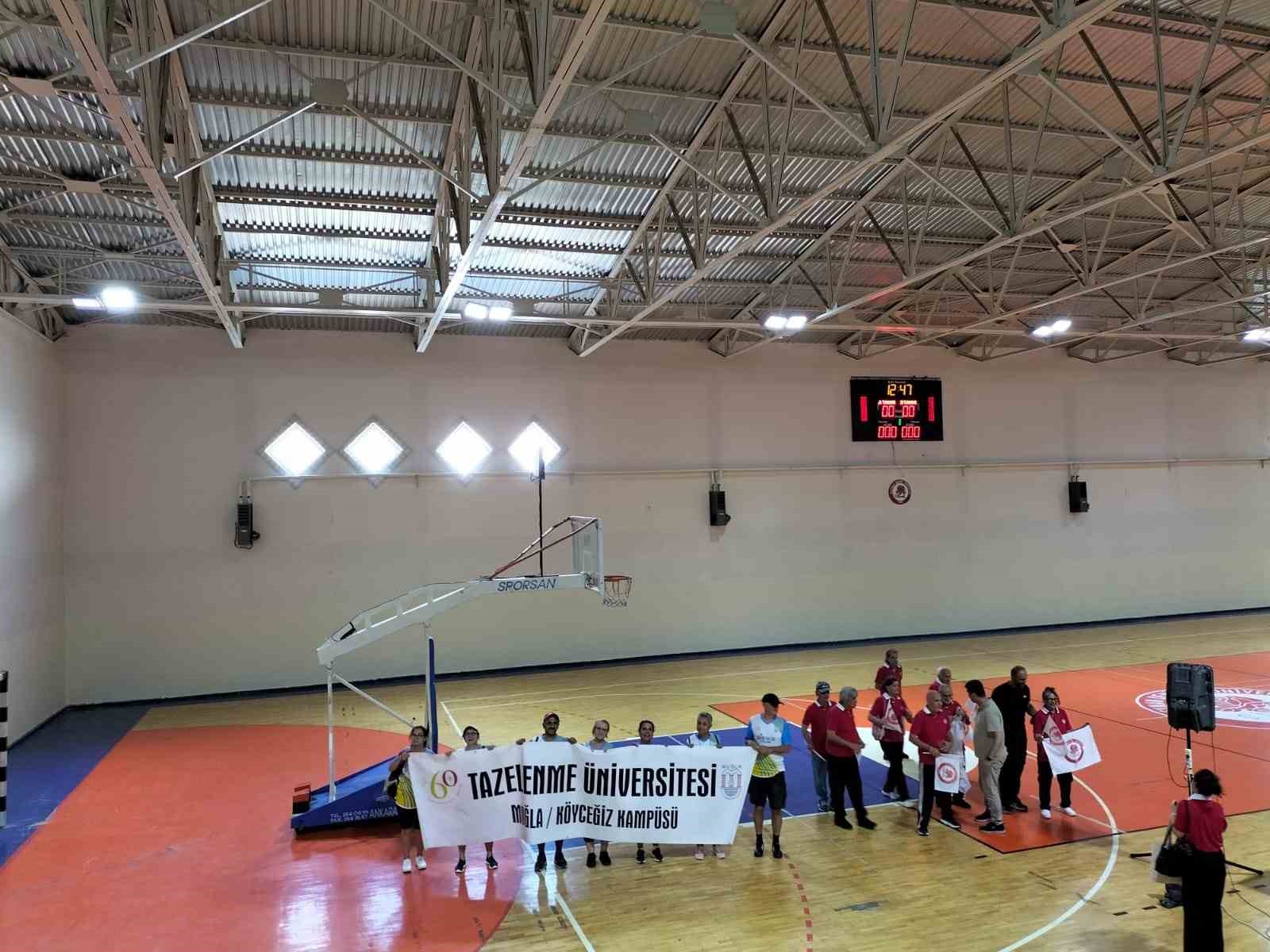 Köyceğiz Tazelenme Üniversitesi’nin olimpiyat heyecanı başladı 