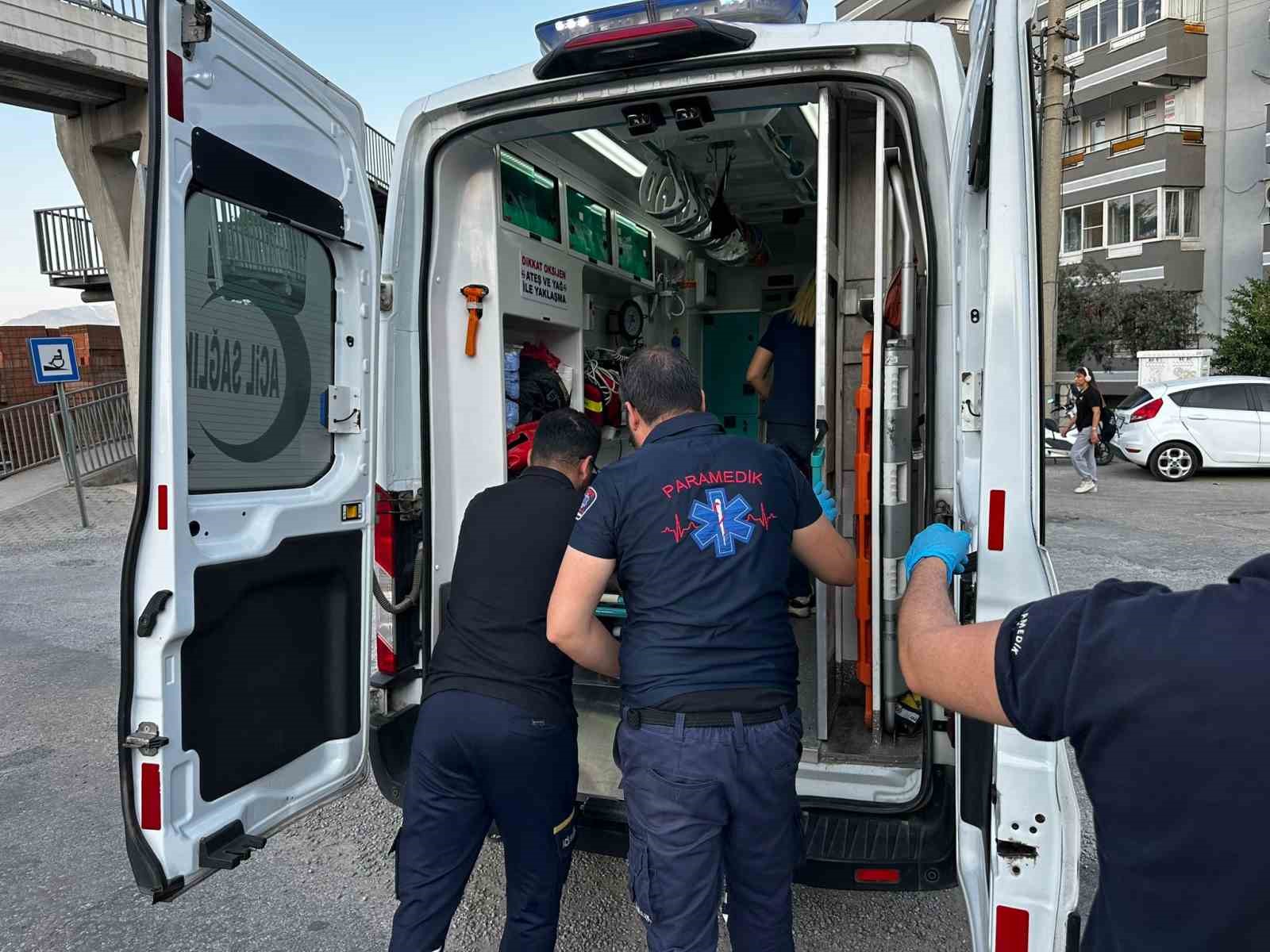 Milas’ta otomobil ile motosiklet çarpıştı: 1 yaralı 