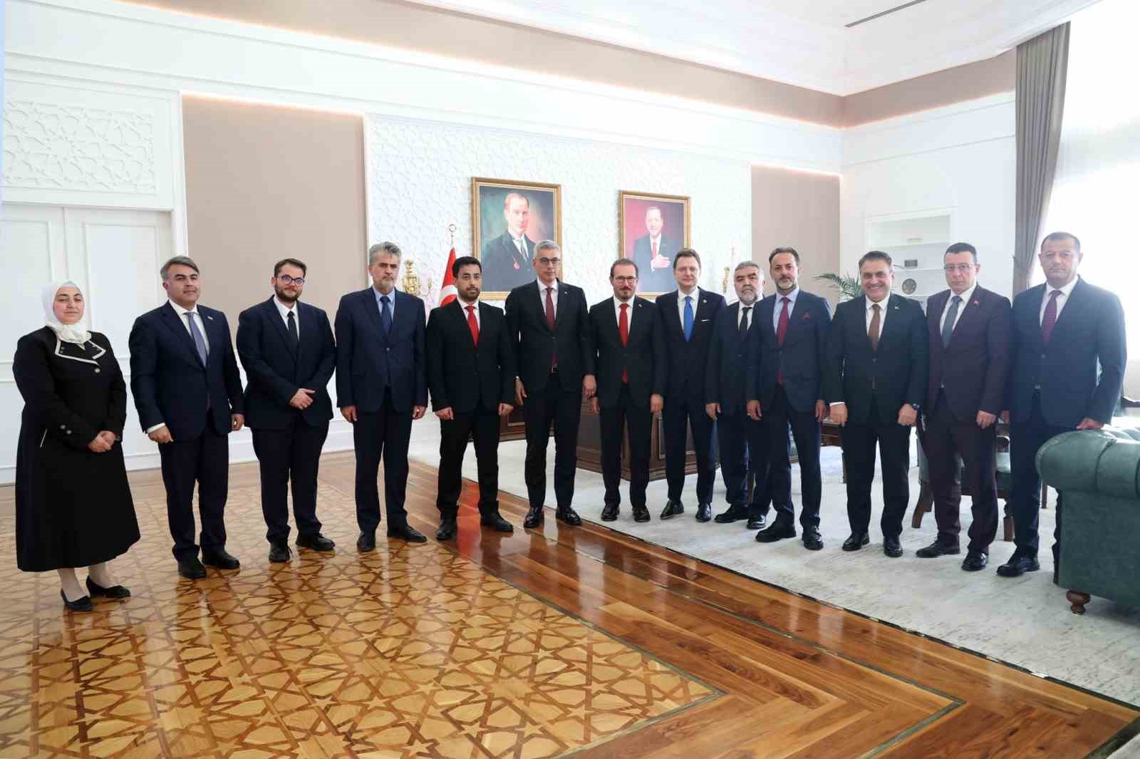 Sağlık Bakanı Memişoğlu, Suriye Sağlık Bakanı Nizal el-Ali ile bir araya geldi 