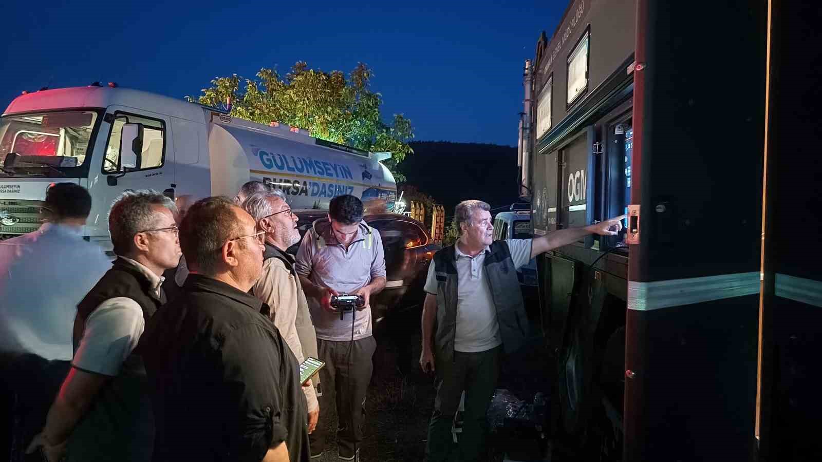 Bursa’daki orman yangını kontrol altına alındı 