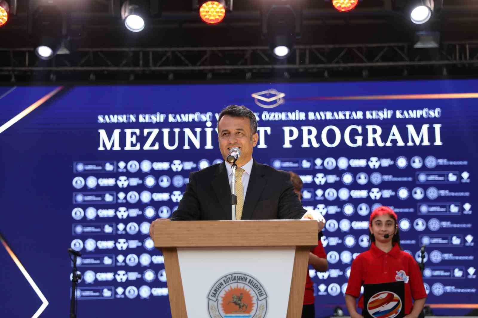 Samsun Keşif Kampüsü ve Canik Özdemir Bayraktar Keşif Kampüsü, ilk mezunlarını verdi 