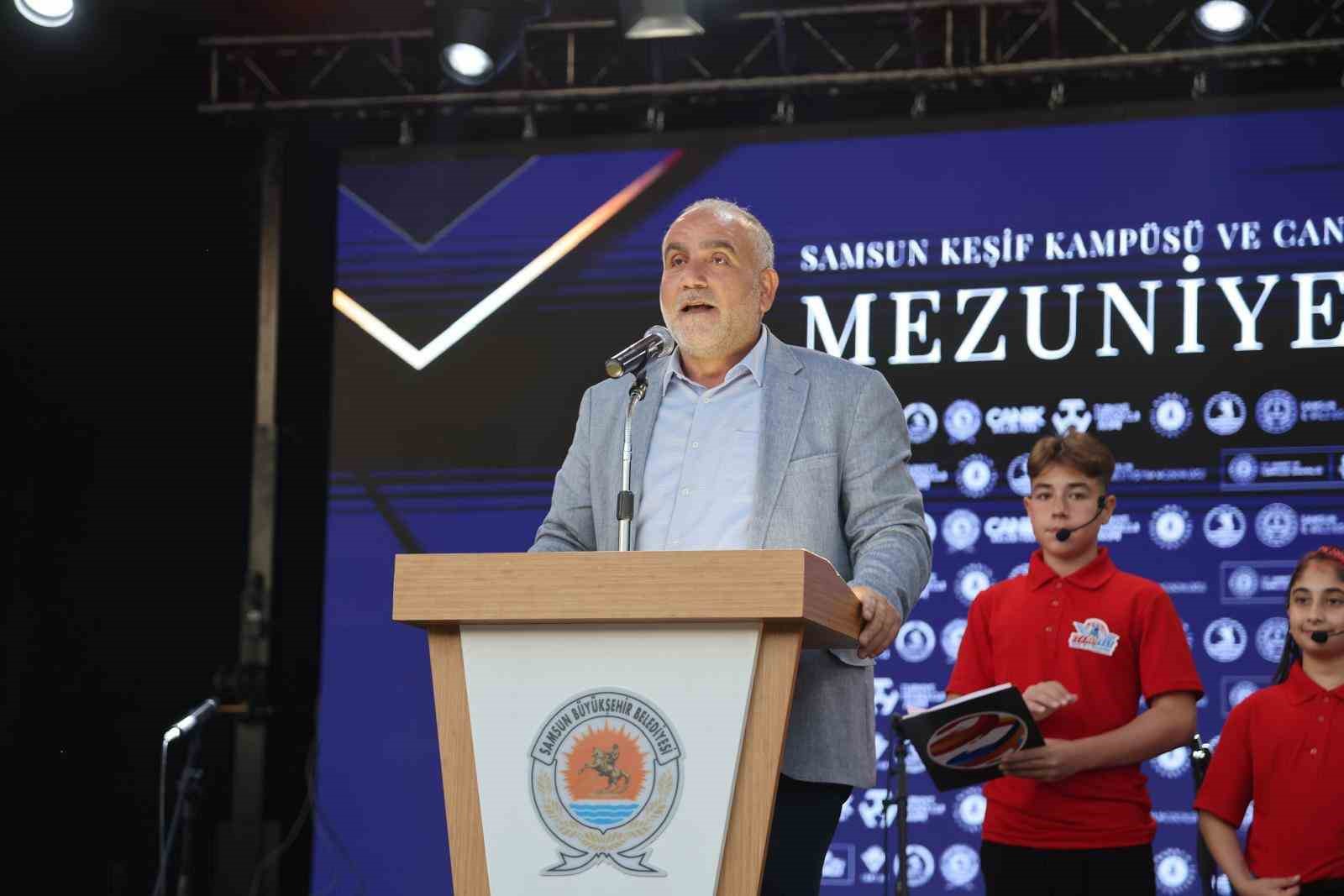 Samsun Keşif Kampüsü ve Canik Özdemir Bayraktar Keşif Kampüsü, ilk mezunlarını verdi 
