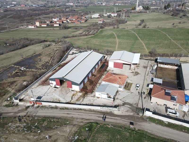Hayalindeki çiftliği devlet desteğiyle kurdu 