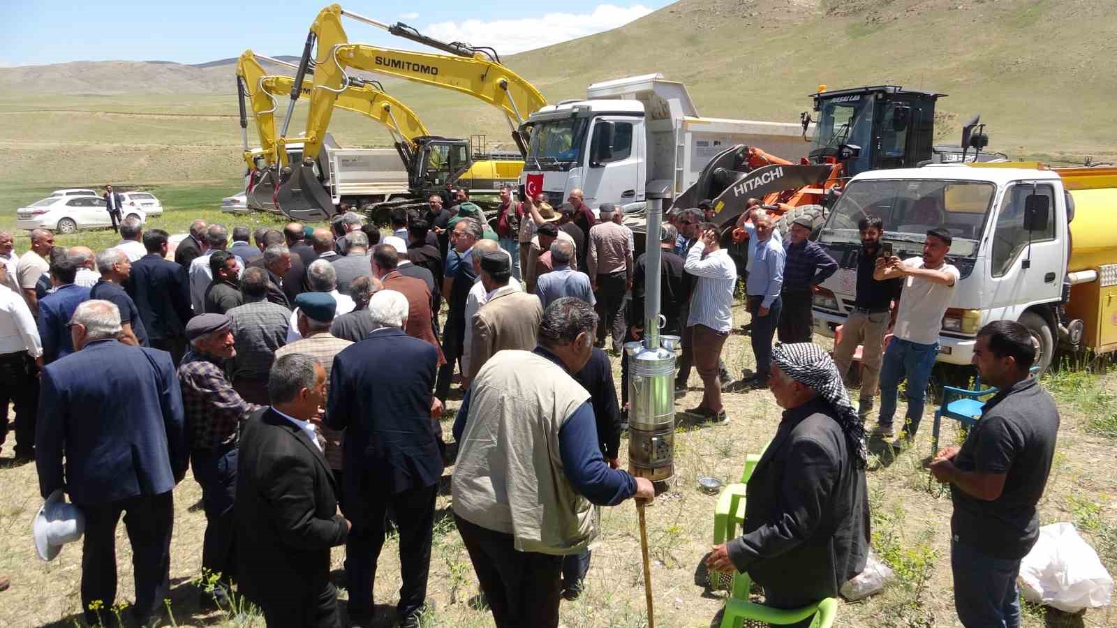 Saray’da 593 hektar arazi suya kavuşuyor 