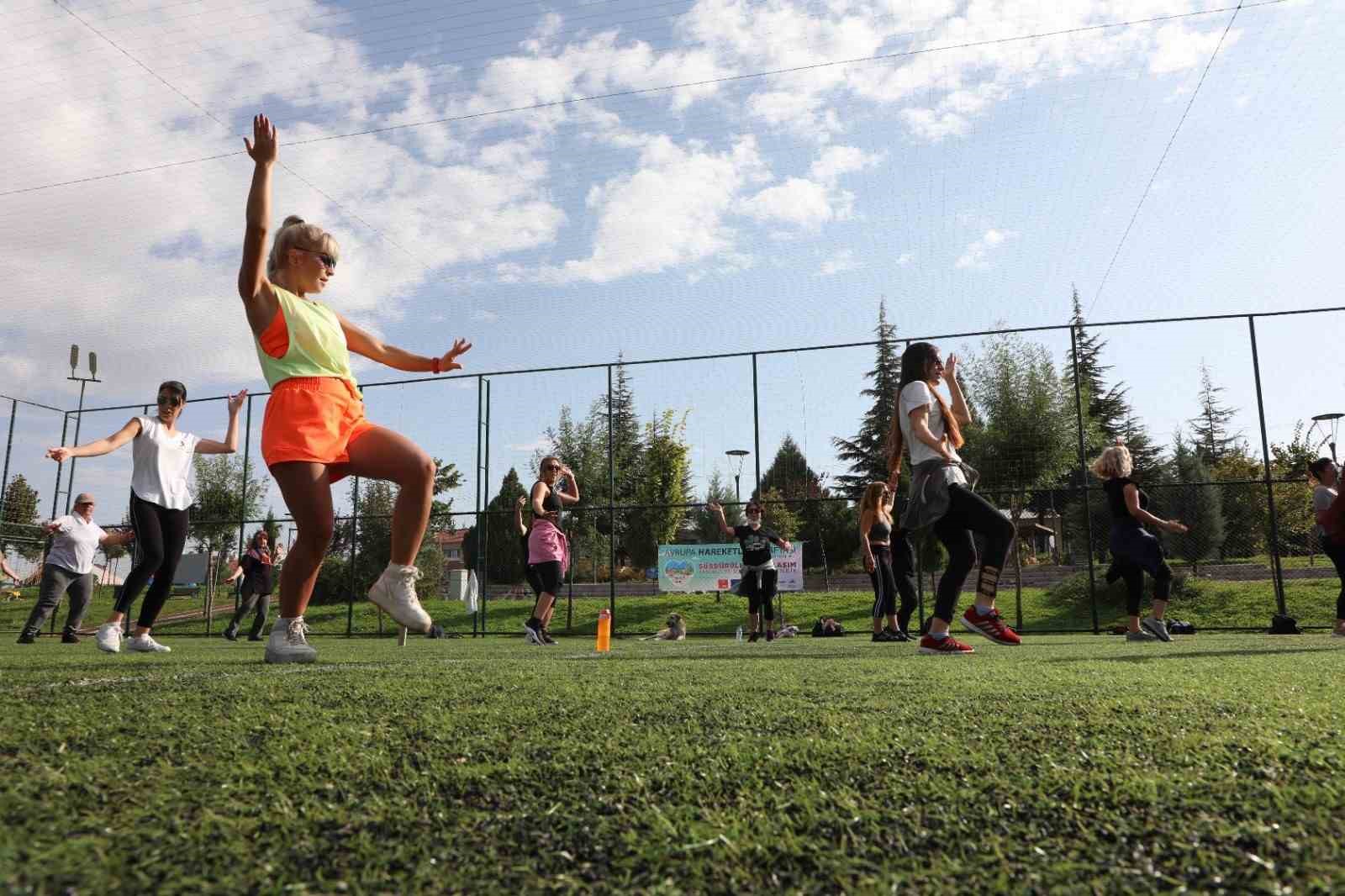 Parklarda spor etkinlikleri başlıyor 