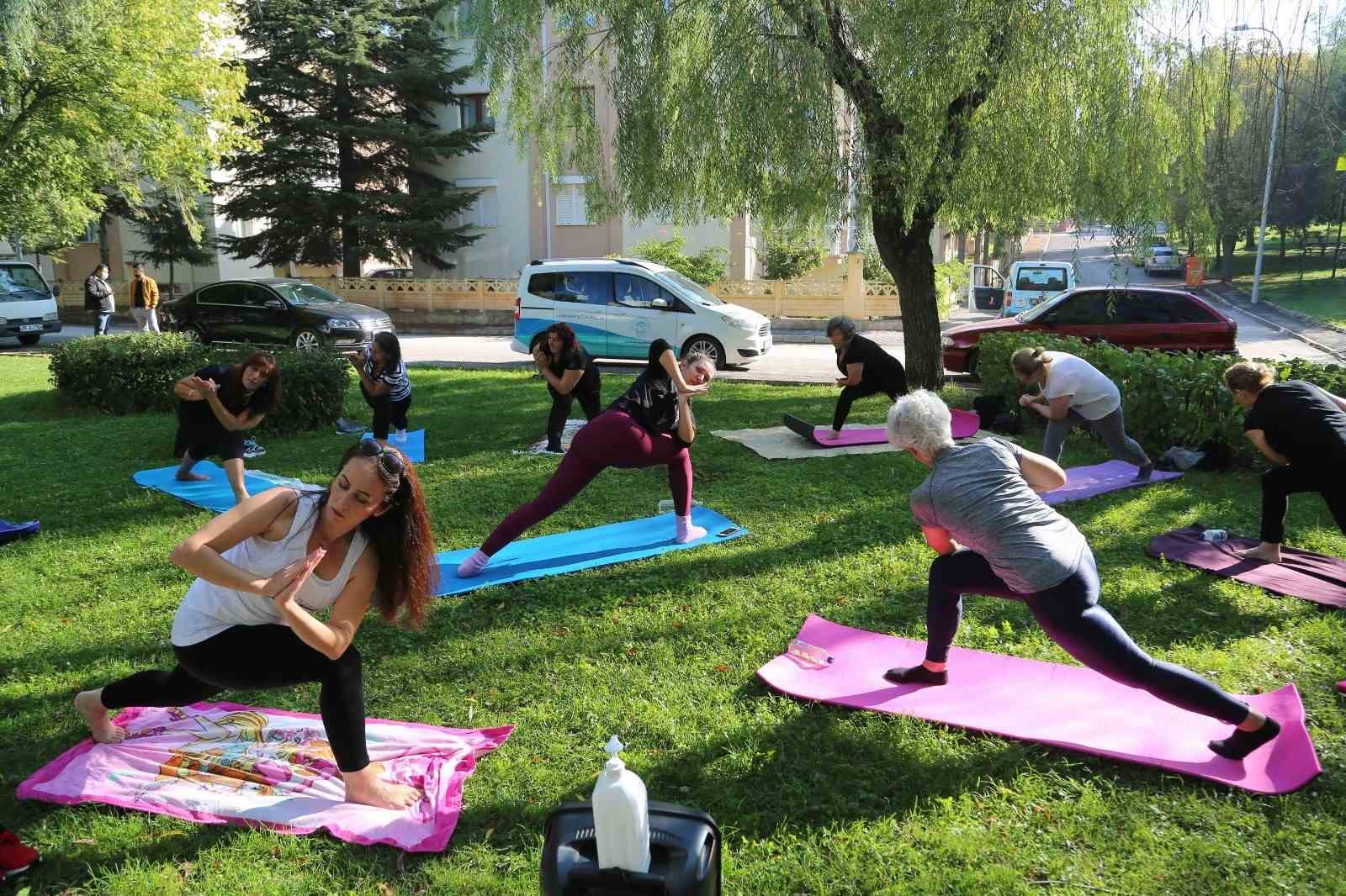 Parklarda spor etkinlikleri başlıyor 