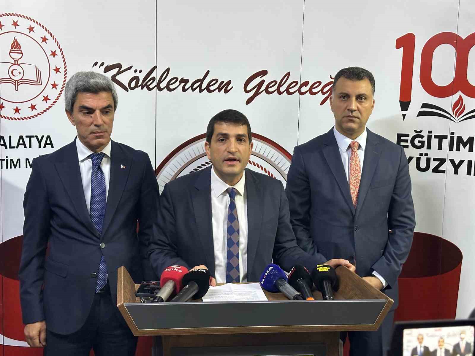 Malatya’da 150 bin 393 öğrenci tatile girdi 
