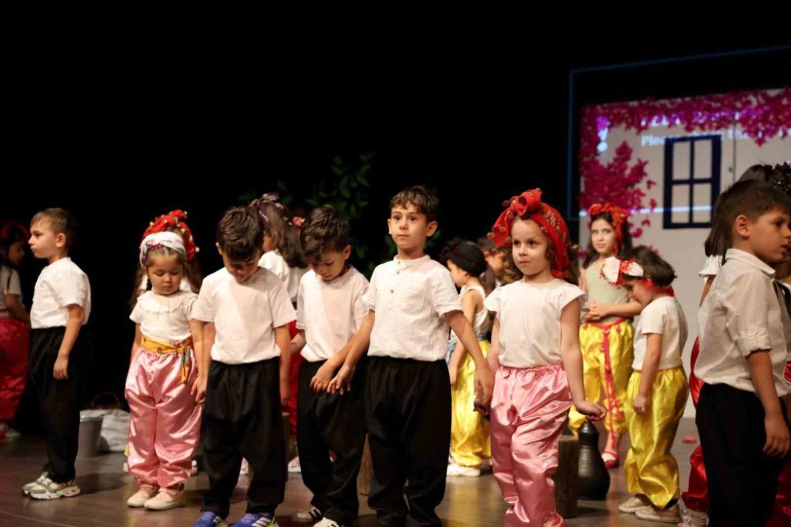 Bodrum Belediyesi anaokullarının mezuniyet töreni yapıldı 