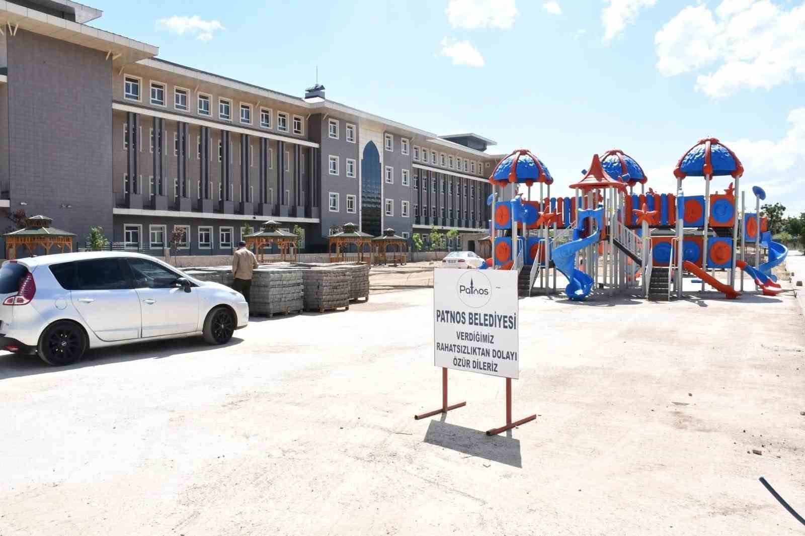 Başkan Taşkın’dan çocuklara özel park 