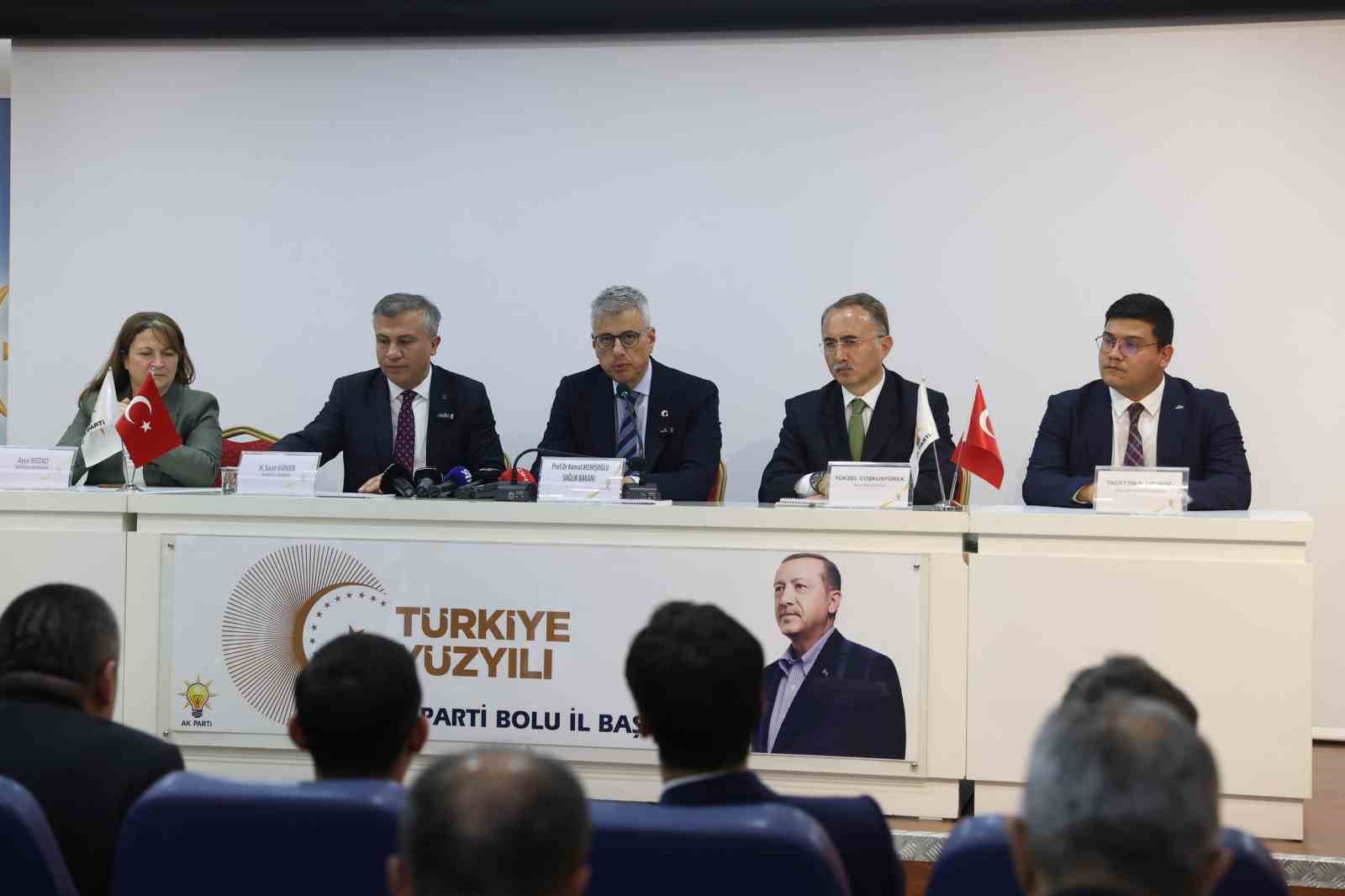Sağlık Bakanı Memişoğlu: 