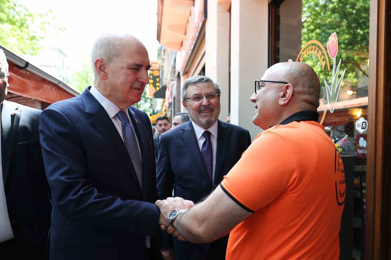 TBMM Başkanı Kurtulmuş, Belçika Diyanet Vakfı’nı ziyaret etti 