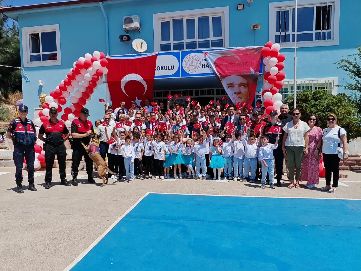 Nazilli’de karne sevinci