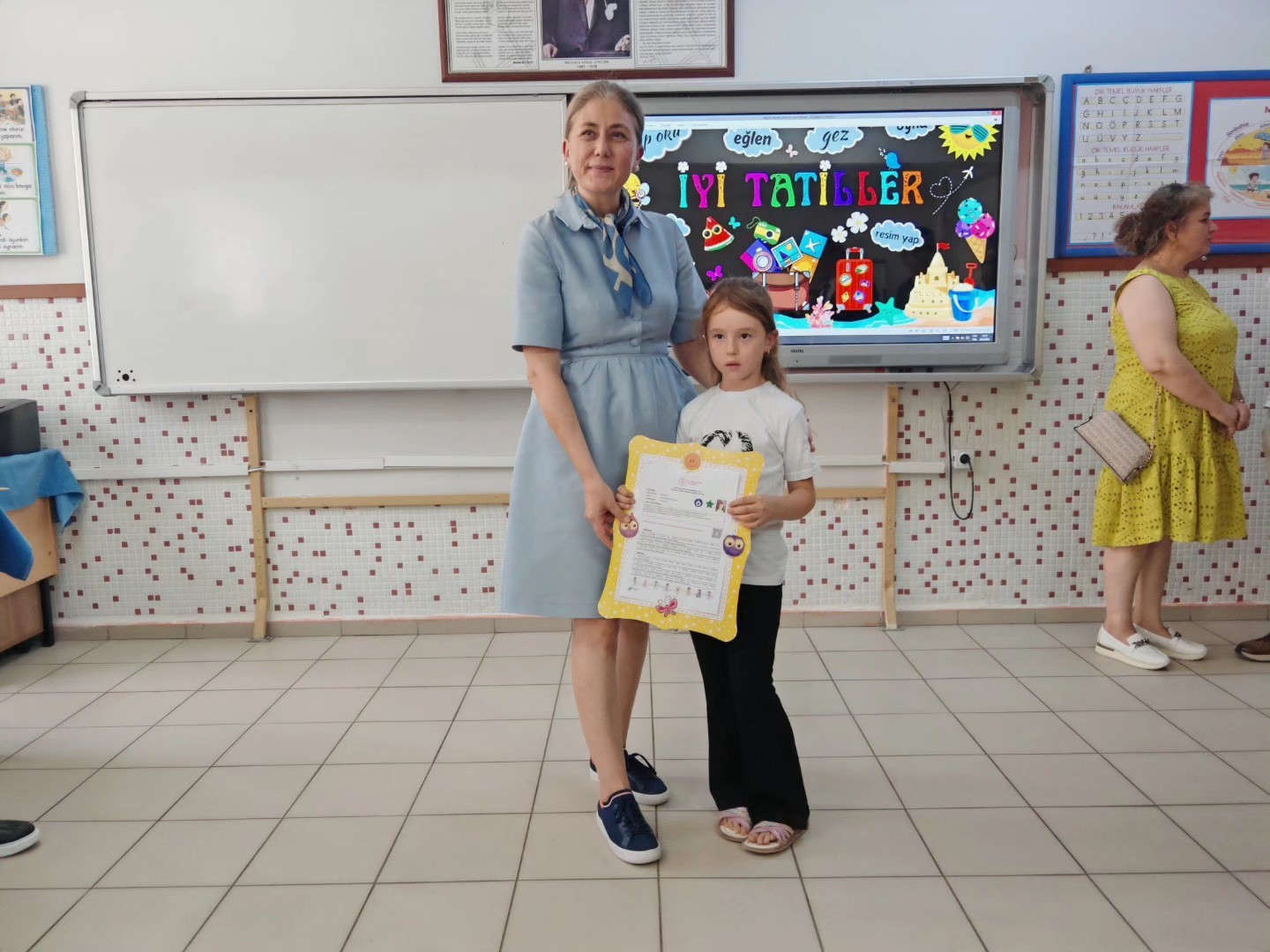 Nazilli’de karne sevinci 