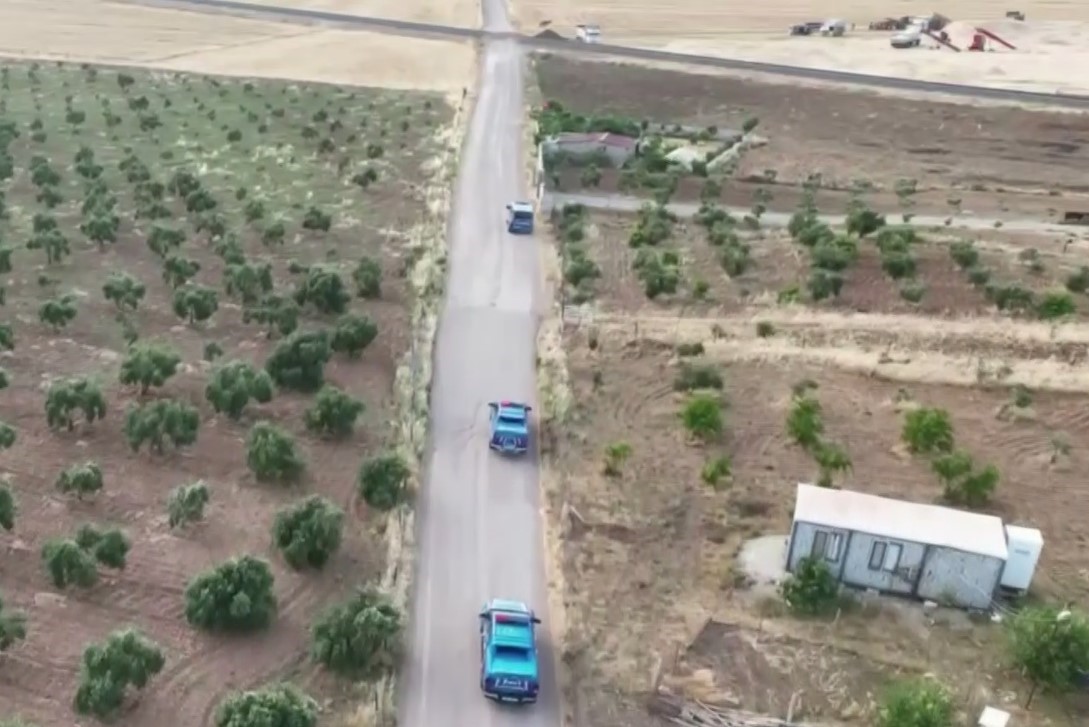 Gaziantep’te jandarmadan anız yangınlarına karşı dron ile denetim 