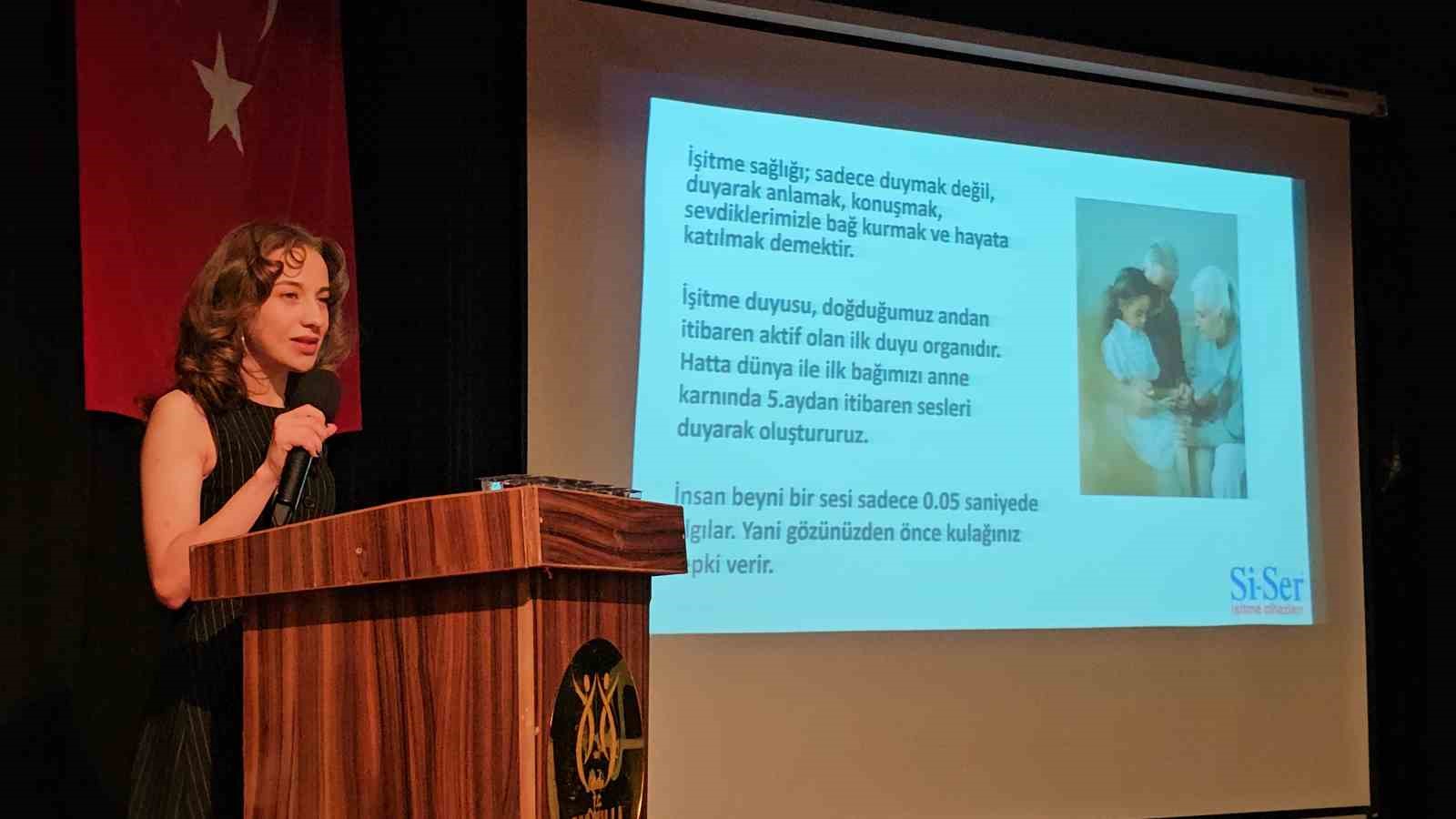 Nazilli’de ‘İşitme Bilinci ve Sağlığı’ paneli düzenlendi 