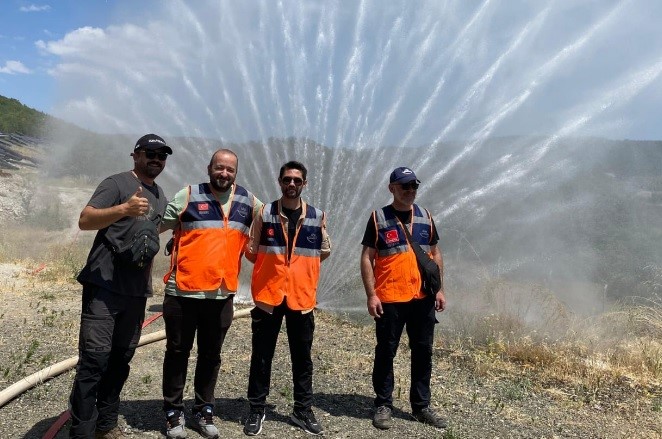 Tavşanlı’da AFAD gönüllülerine orman yangını eğitimi verildi 