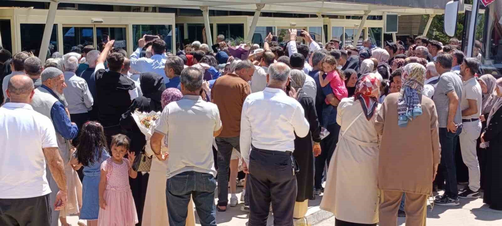 Hacı kafilesi Adıyaman’a ulaştı 