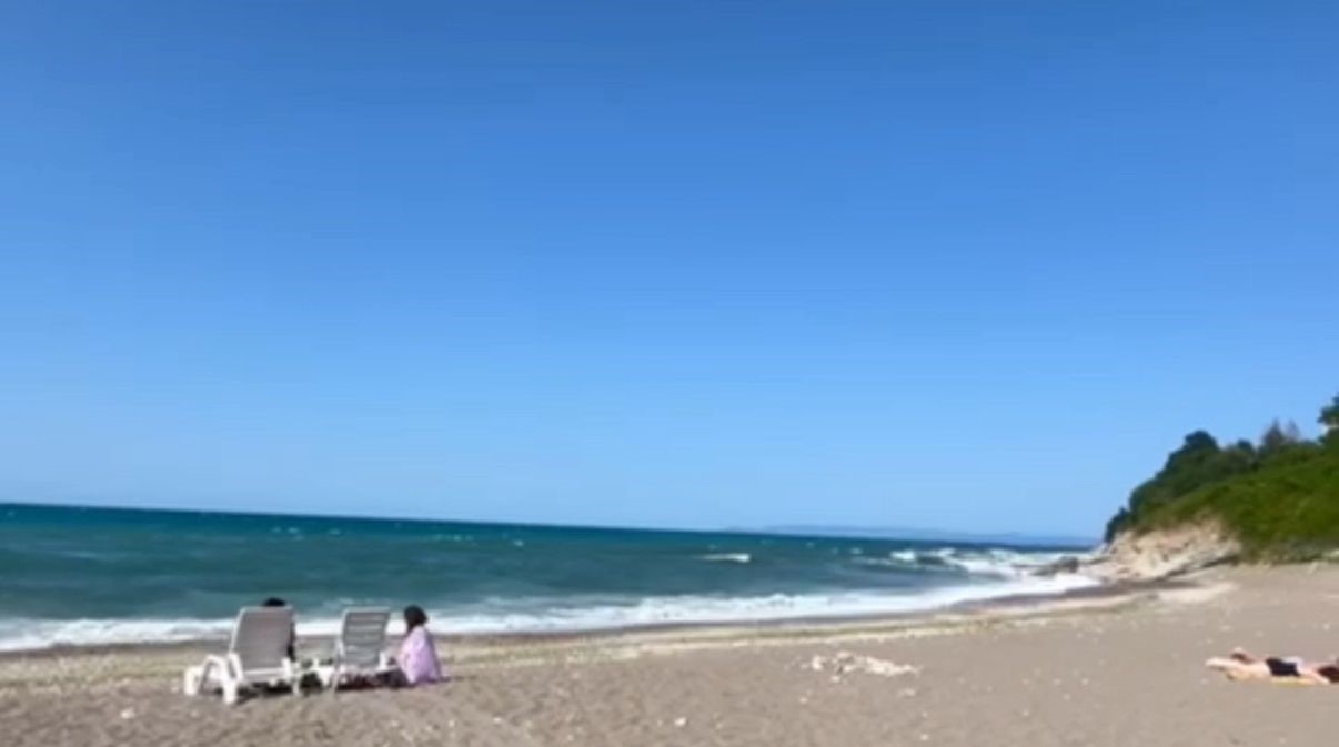 Düzce’de hava şartları sebebiyle denize girmek yasaklandı 