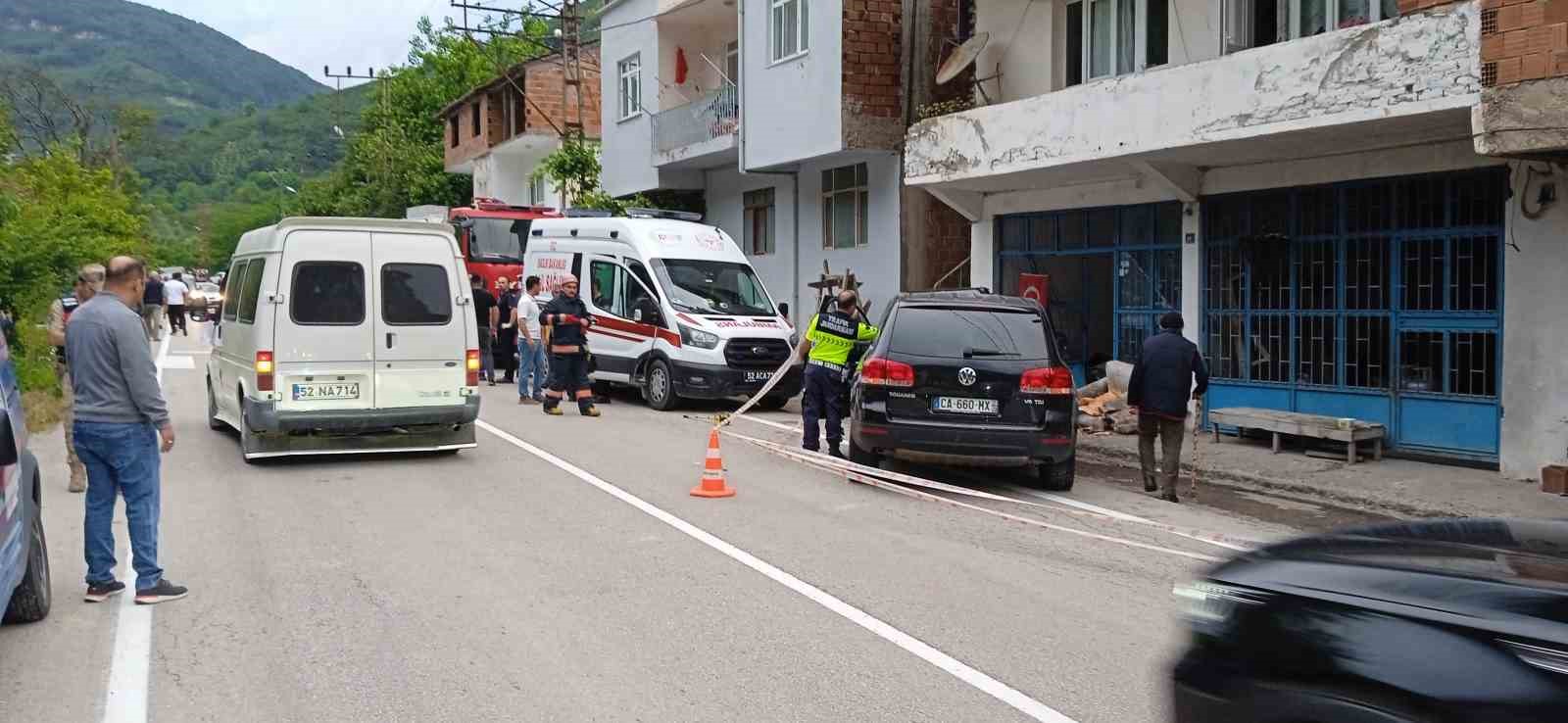 Ordu’da feci kaza: 2 ölü 