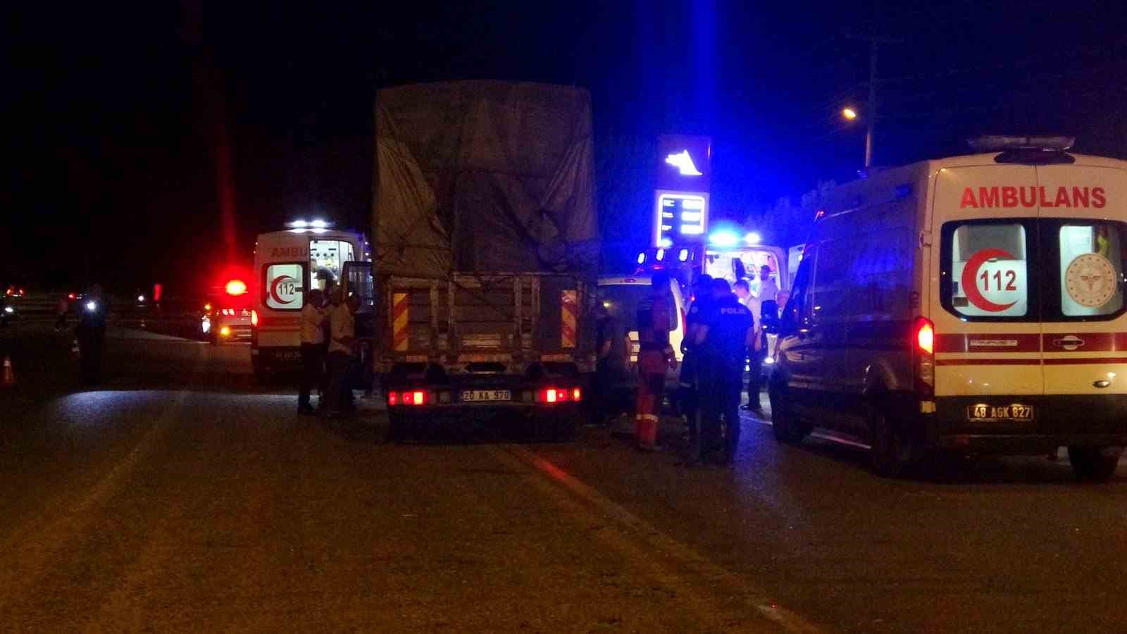 Menteşe’de trafik kazası: 6 yaralı 